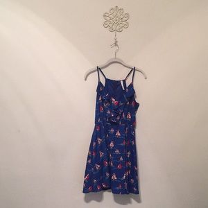 Sailboat Printed Dress